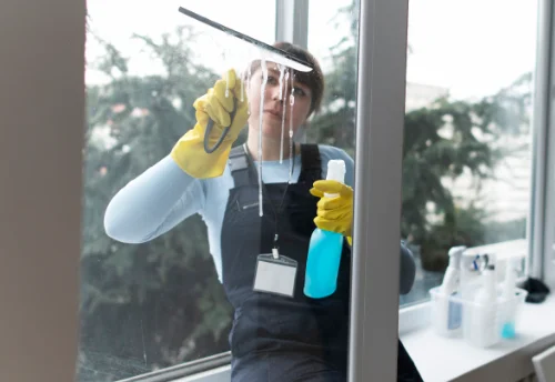 Nettoyage de vitres intérieures et extérieures à Cromac